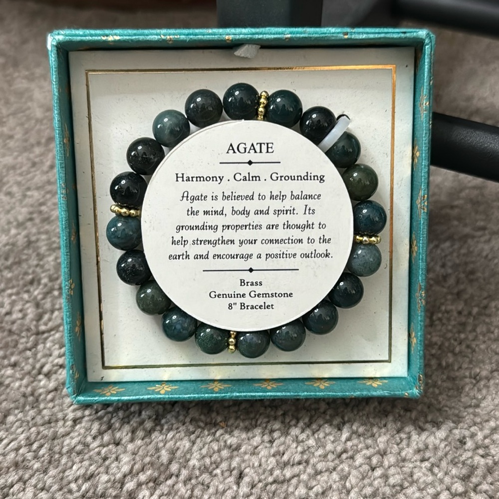 Shivam Agate Gemstone Bracelet